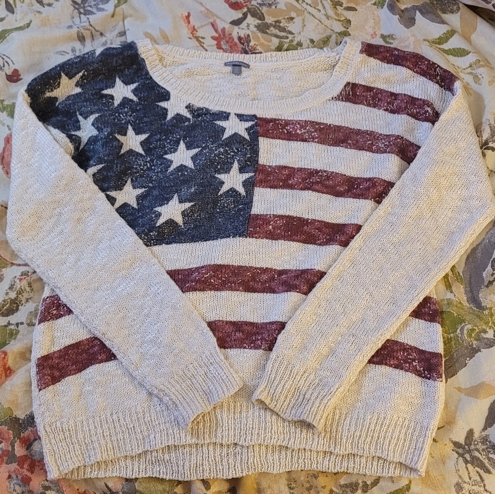 Charlotte Russe Cream Knit Sweater